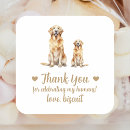 Search for dog wedding stickers Golden retriever