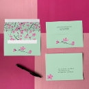 Search for pink cherry blossoms cards invites Cherry blossom flowers