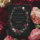 Search for red black bridal shower invitations Elegant