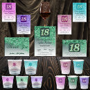 Search for girls 18th birthday invitations Glam