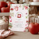 Search for apple of our eye baby shower invitations Autumn