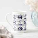 Search for nautical boat anchor mugs Sailing