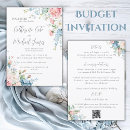 Search for pink and blue wedding invitations Watercolor
