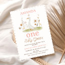 Search for goose birthday invitations Whimsical