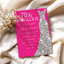 Search for 70 and fabulous invitations Party