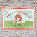 Search for farm birthday banners Barnyard party