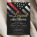 Search for fireman retirement invitations Firefighter retirement party