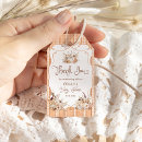 Search for boho thank you tags Terracotta burnt orange beige
