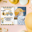 Search for dump everything birthday invitations Construction birthday party
