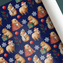 Search for capybara wrapping paper Cute