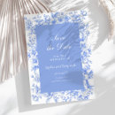 Search for delft blue invitations French toile hampton style