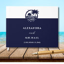 Search for tree wedding guest books Tropical