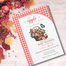 Search for apple of our eye baby shower invitations Watercolor