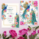 Search for peacock birthday invitations Bird