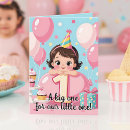 Search for baby first birthday cards Baby girl