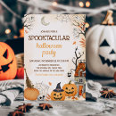 Search for pumpkins halloween invitations Spooky