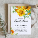 Search for watercolor bridal shower invitations Botanical
