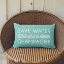 Search for champagne cushions Typography