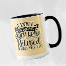 Search for retirees mugs Coworker