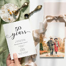 Search for happy 50th anniversary invitations 50 years