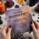 Search for scary halloween invitations Dark night