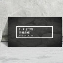 Search for stone business cards Elegant