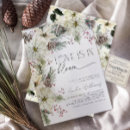 Search for poinsettia flower invitations Modern