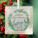 Search for babys first elephant christmas tree decorations Baby's 1st christmas