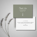 Search for green tree thank you cards Woodland