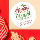 Search for modern bright stickers Xmas