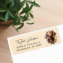 Search for dachshunds return address labels Watercolor