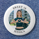 Search for 16th birthday badges Elegant