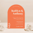 Search for charming wedding invitations Typography