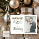 Search for first married christmas cards Green