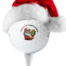 Search for santa golf balls Cartoon