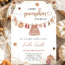 Search for autumn baby girl shower invitations Elegant