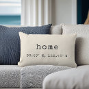 Search for latitude and longitude cushions Hometown