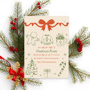 Search for vintage christmas invitations Hand drawn