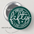 Search for fifties badges 50th birthday