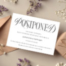 Search for announcing date wedding invitations Change of plans