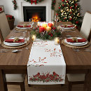 Search for red cardinal table runners Holly