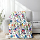 Search for bird pattern blankets Birds