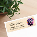 Search for black labrador return address labels Animal lover