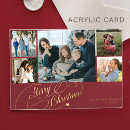 Search for acrylic christmas cards Elegant