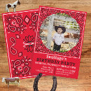 Search for bandana invitations Cowgirl