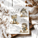 Search for lets get wild invitations For kids