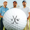 Search for wedding golf balls Monogrammed