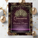 Search for burgundy masquerade party invitations Gold