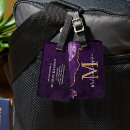 Search for purple luggage tags Gold
