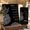 Search for mehndi wedding invitations Islamic
